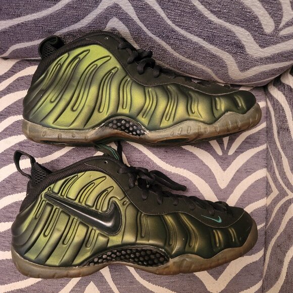 Nike Air Foamposite Pro Pine Green 2011 Rare (624041-301) US Men's SIZE 10 UK 9 - Picture 1 of 14